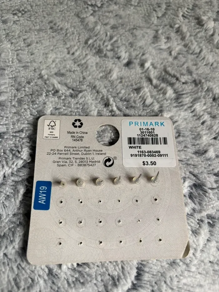 Lot de 3 paires de boucles d’oreilles primark - photo numéro 2