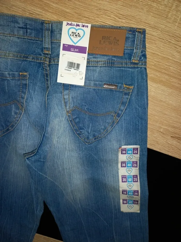 Jeans femme T36 Neuf - photo numéro 7