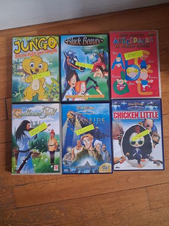 Lot de DVD enfant