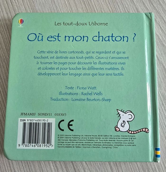 Livre tactile où est mon chaton? - photo numéro 3