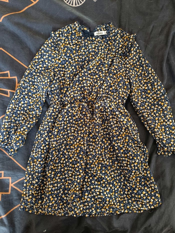 Robe manche longue gemo 4 ans