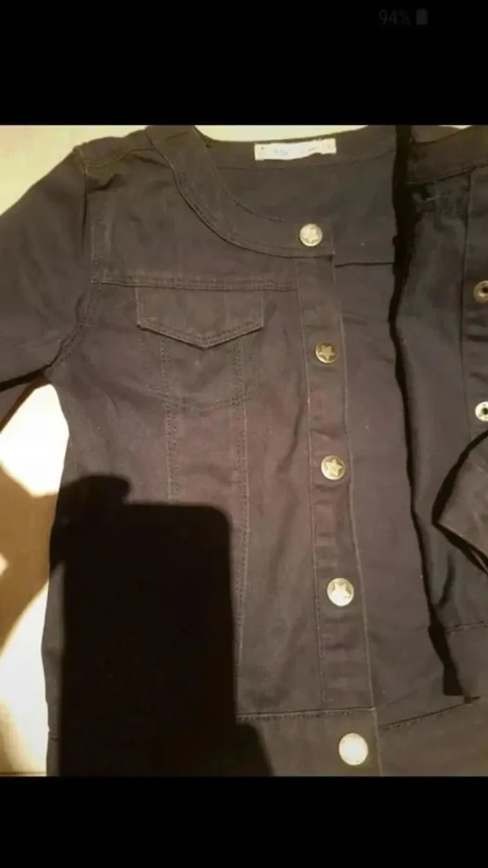 Veste type "Veste en jean " fille - photo numéro 3