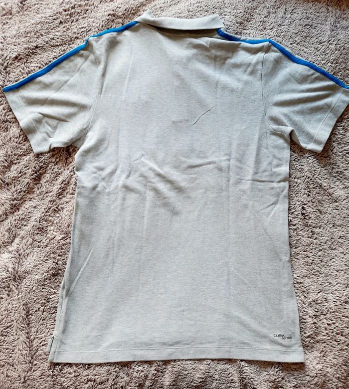 Polo adidas (gris), M - photo numéro 5