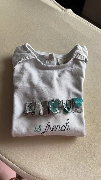 Tee shirt manches longues 18 mois