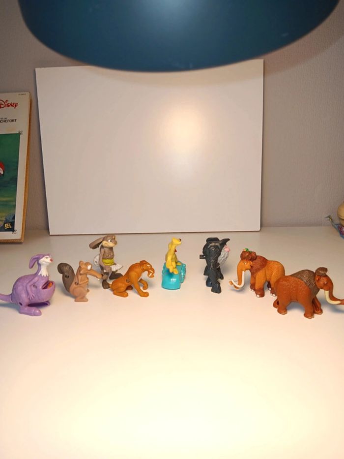 Lot figurines vintage l'âge de glace, ice age Taille 8cm pour la plus grande - photo numéro 4