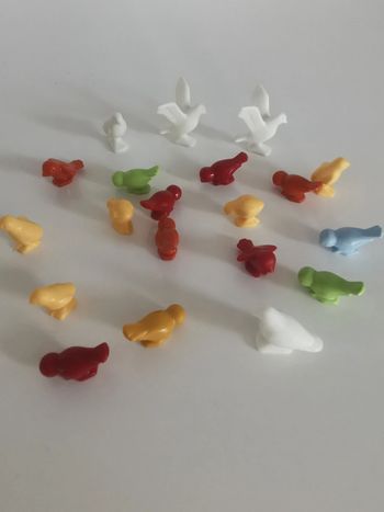 Playmobil lot animaux oiseau colombe