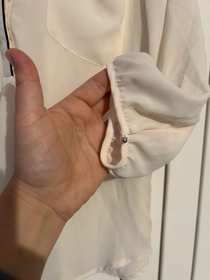 Blouse à manches 3/4 H&M taille S état neuf - photo numéro 2