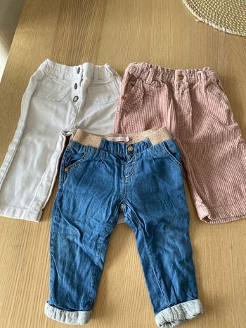 3 jeans 12 mois