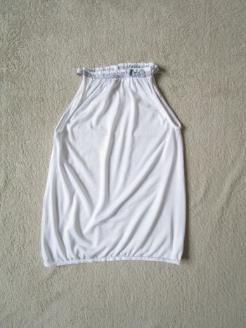 Blouse blanche Okaïdi 8 ans TBE