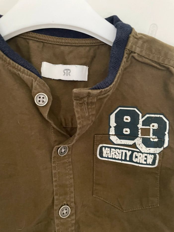 Chemise 4 ans kaki - photo numéro 3