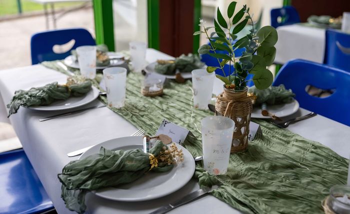 Décoration baptême/mariage Vert Sauge - photo numéro 2