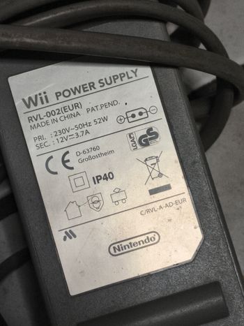 CHARGEUR Wii Excellent État Quasiment Pas Servi 