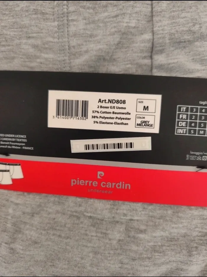 Lots de 2 boxers pierre cardin - photo numéro 2