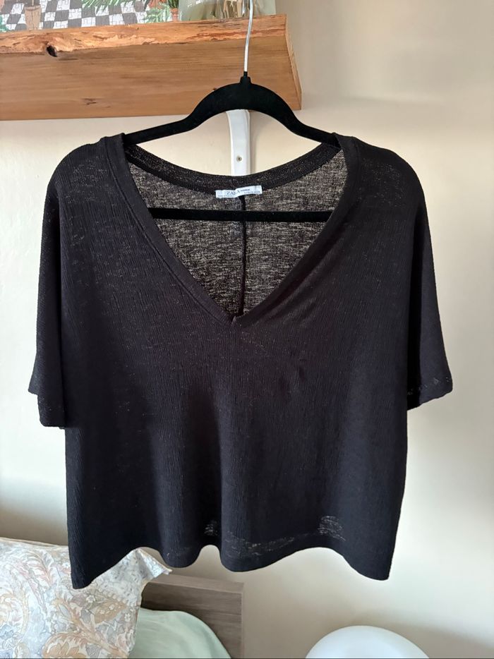T-shirt noir - photo numéro 2