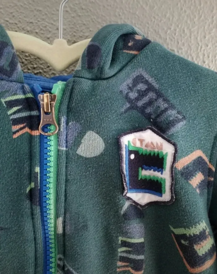 Sweat zippé catimini 3 ans - photo numéro 2