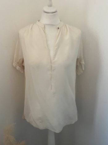 Blouse crème Massimo Dutti M