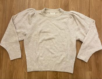 Pull crème femme M