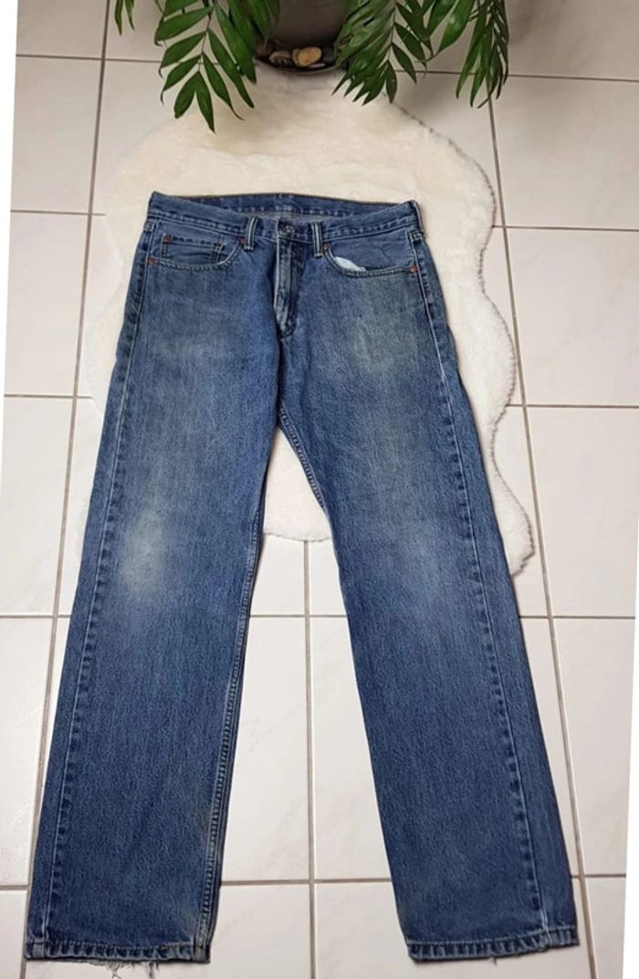 Jean Levi's 505 W33 L32 Bleu - photo numéro 2