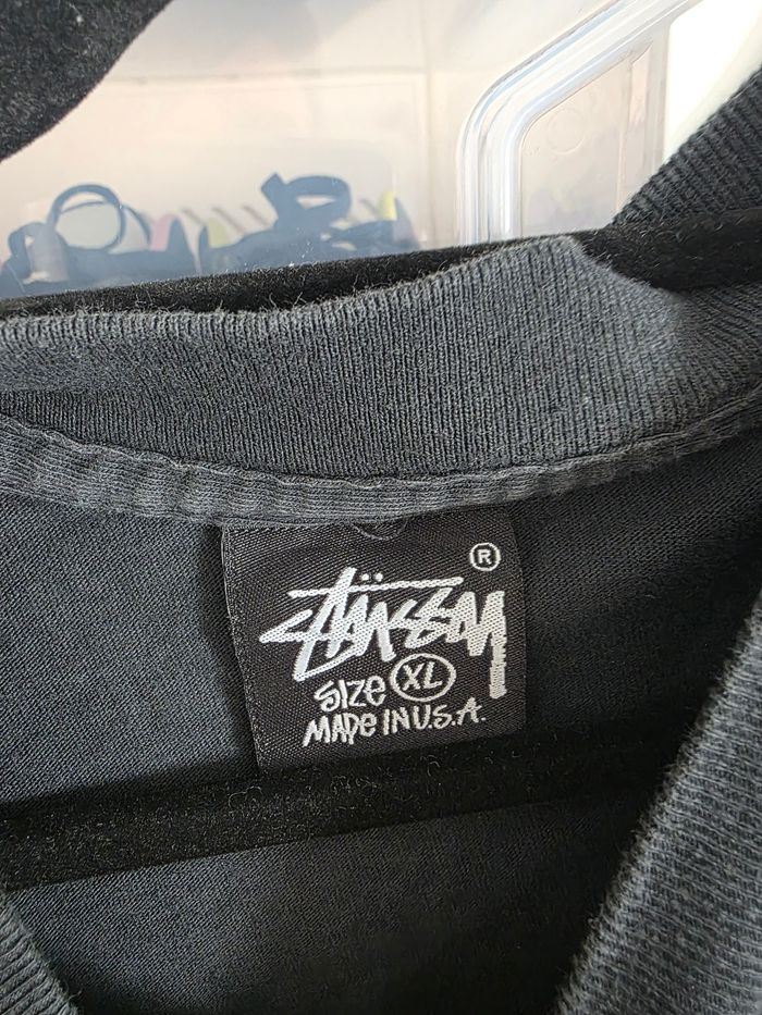 T-shirt rétro Stussy dinosaure vintage XL - photo numéro 5