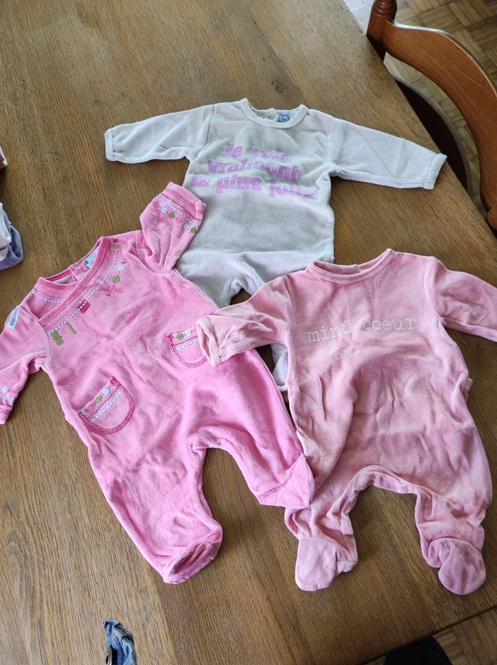 Pyjama bébé 1mois fille - photo numéro 5
