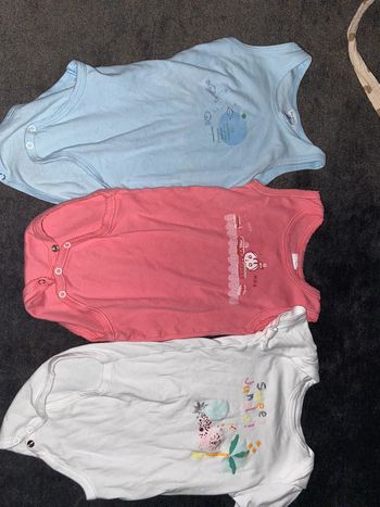 Lot de 3 bodys