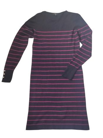 Robe pull marinière taille XS