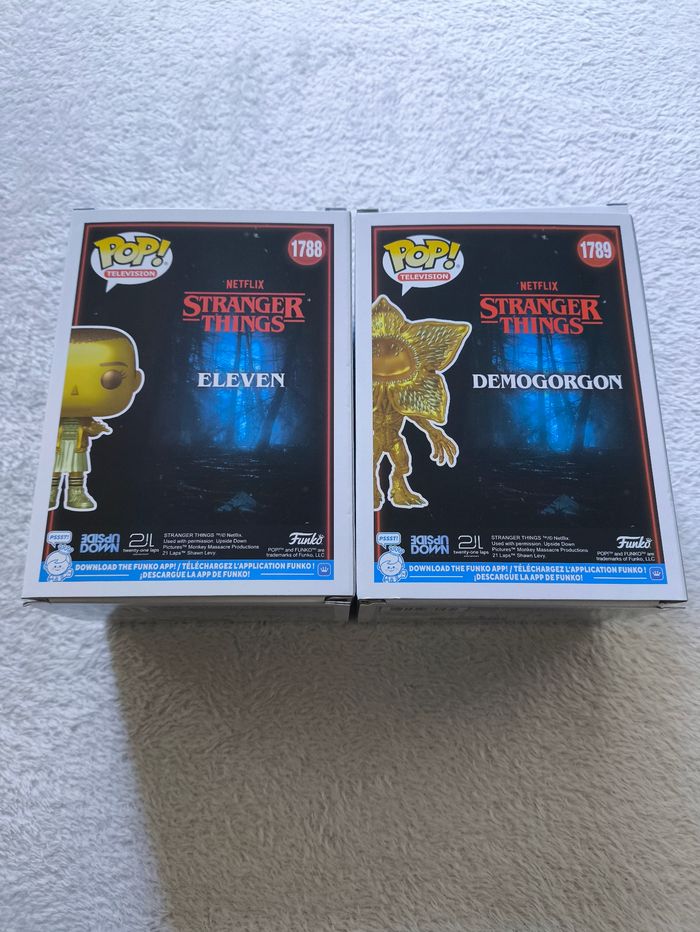 Lot Funko Pop Eleven N°1788 + Demogorgon N°1789 - photo numéro 2