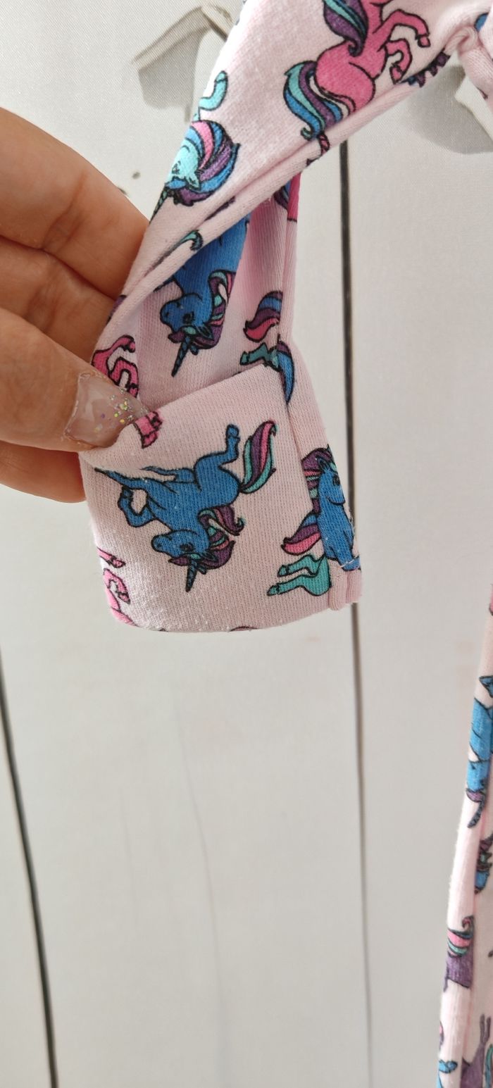 🦄 Pyjama bébé licornes Converse - Taille 3-6 mois - photo numéro 4