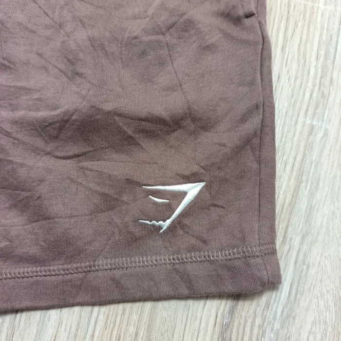 Short gymshark homme S marron coton - photo numéro 2