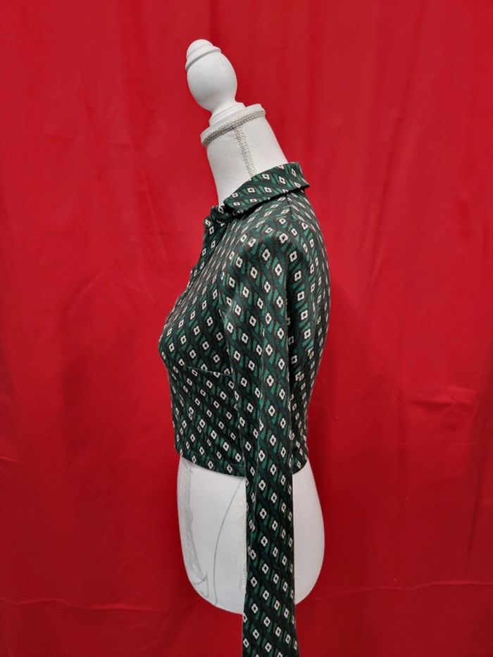 BZB haut court vert * taille XS * - photo numéro 4