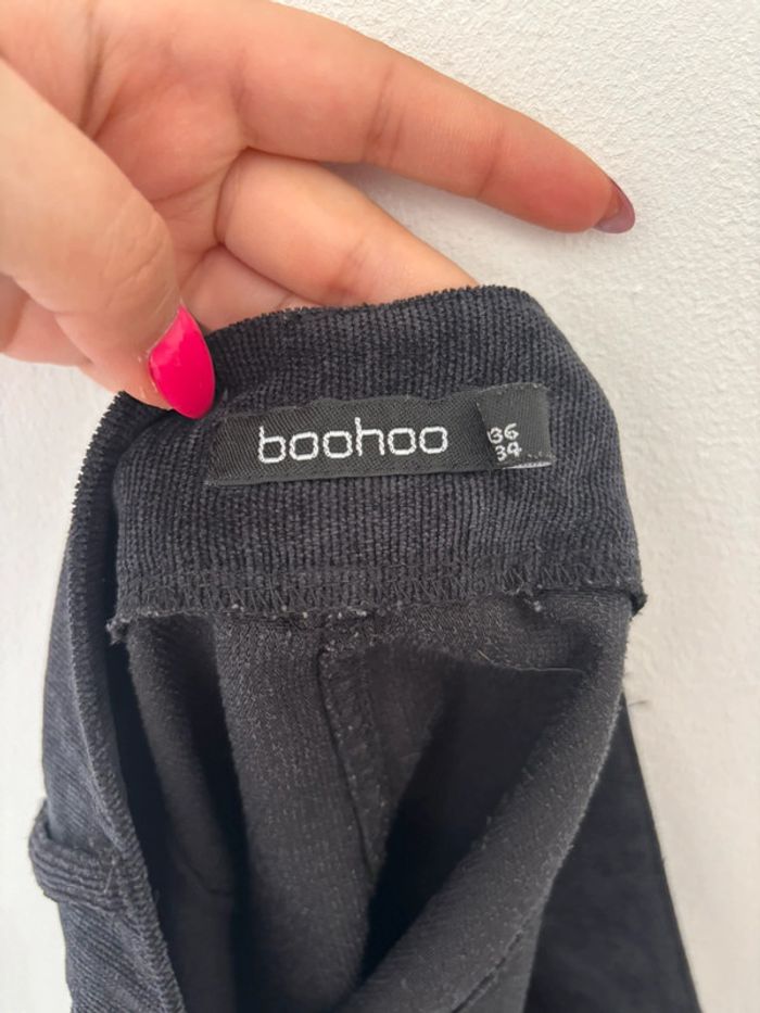 🌺Jupe noir côtelé avec bouton Taille S/36🌺 - photo numéro 6