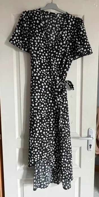 Robe longue imprimée