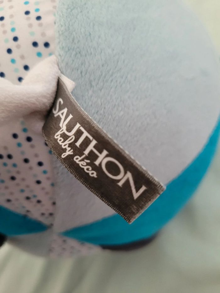 Balle d'activités bébé velours adaptée dès la naissance - photo numéro 15