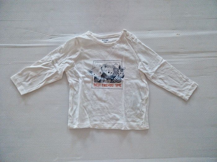 Tee shirt manches longues bébé garçon 6 mois (63-69 cms)