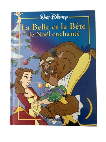 Livre Walt Disney La belle et la bête le Noël enchanté