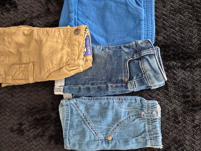 Lot 4 shorts bébé garçon