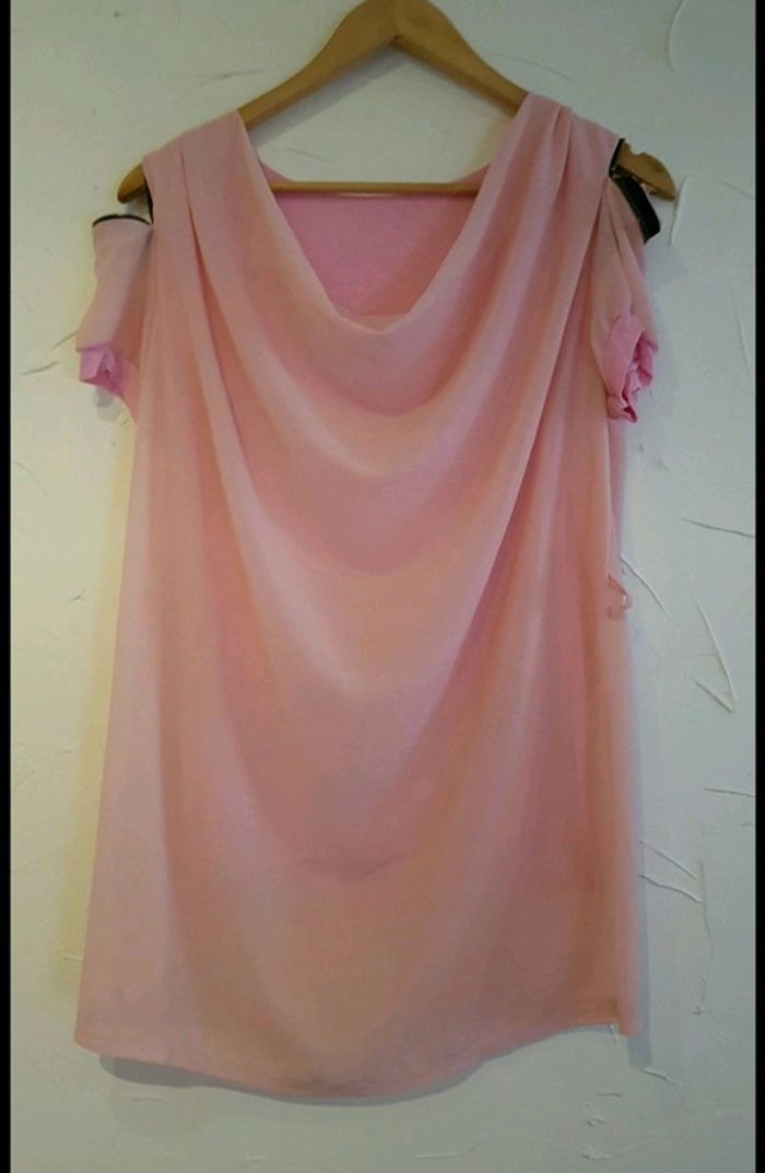 Tunique rose légère