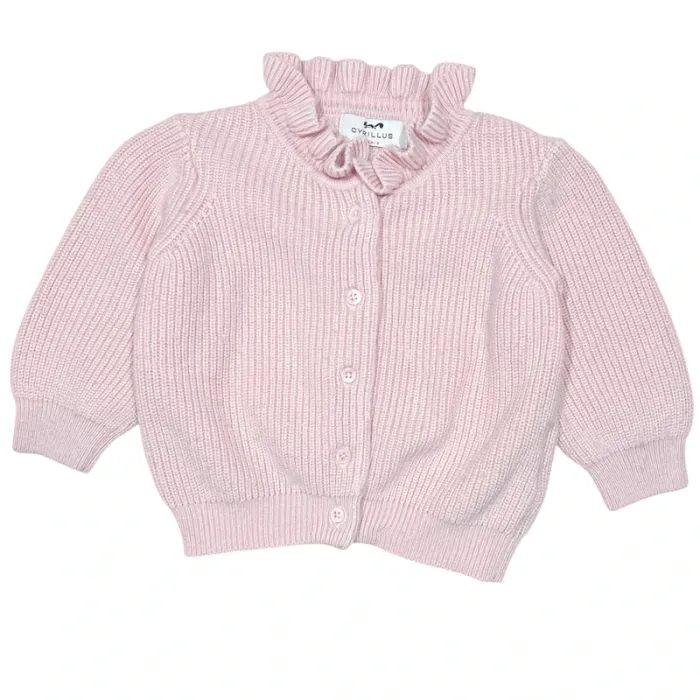 Cardigan 6 mois en coton et laine Cyrillus