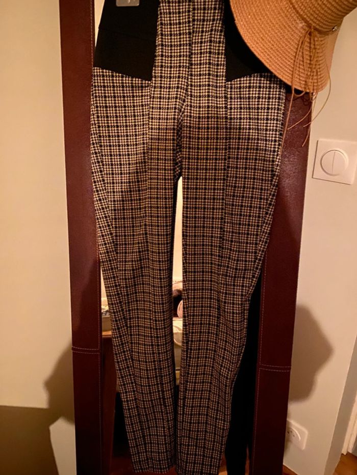 Legging motif prince de galle - photo numéro 2