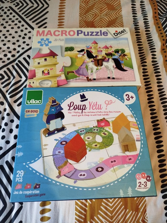Macro puzzle et jeux de société
