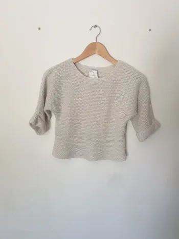 Top maille manche 3/4 A1184