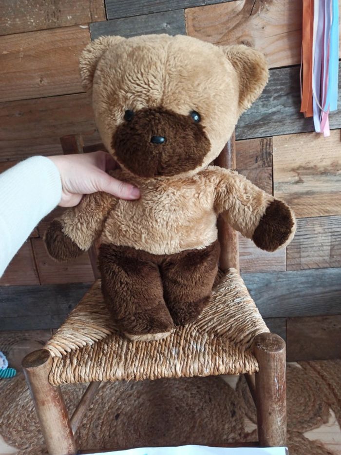 peluche ours boulgom vintage tbe - photo numéro 3