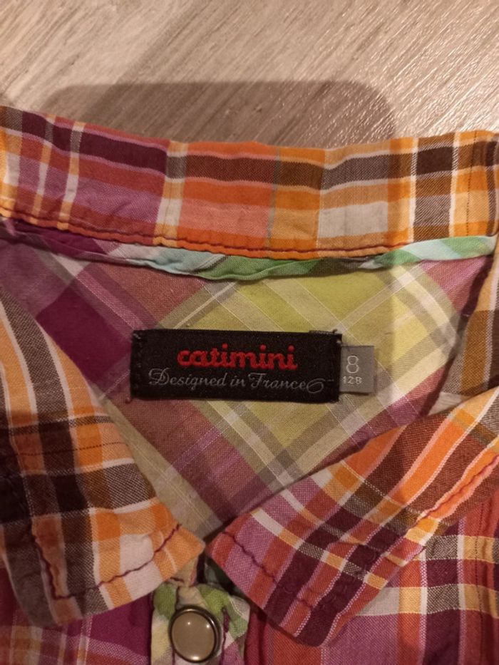 Chemise 'catimini' 8 ans - photo numéro 2