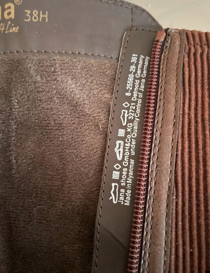 Bottes marron JANA - photo numéro 5