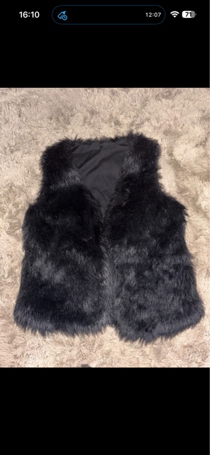 Gilet fourrure