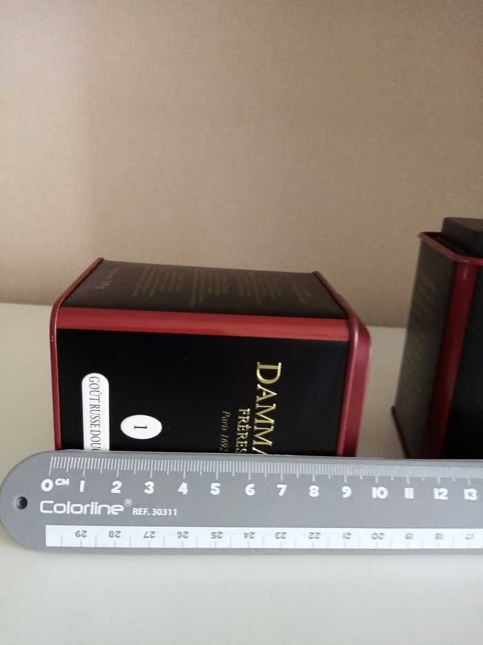 2 boîtes à thé (Dammann) - photo numéro 9