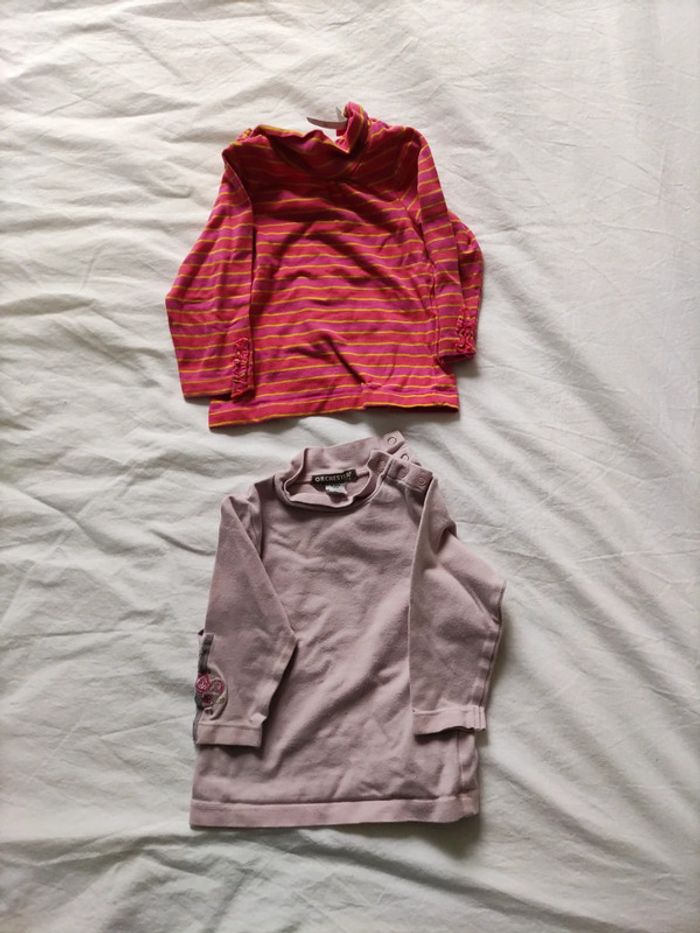 Lot sous pull 9 mois