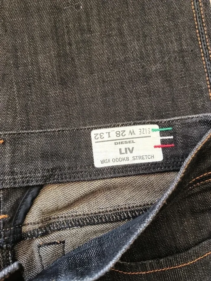 Jean Diesel modéle liv, coupe slim fit,taille basse,stretch - photo numéro 12