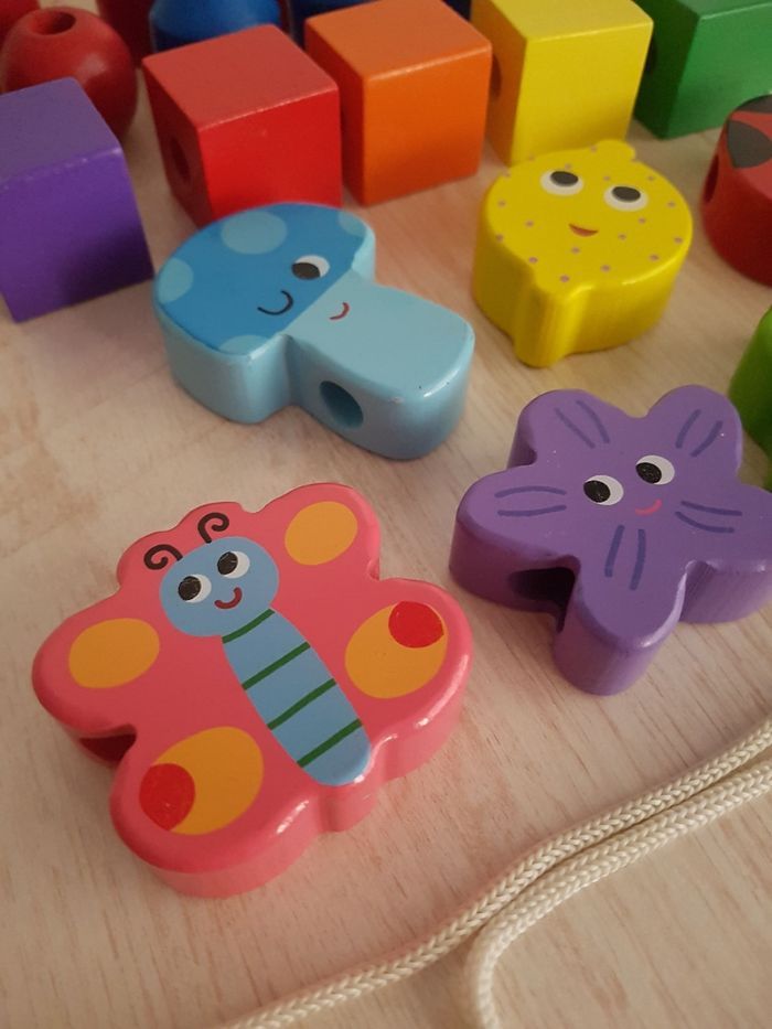 Perles XXL en bois jardin Vilac - photo numéro 9