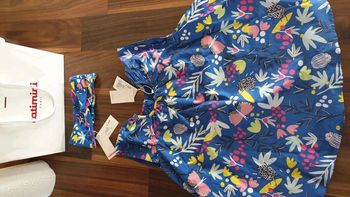 Belle robe avec bandeau 2 ans Catimini neufs